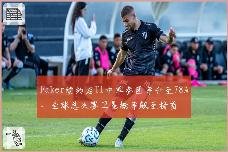 Faker续约后T1中单参团率升至78%,全球总决赛卫冕概率飙至榜首